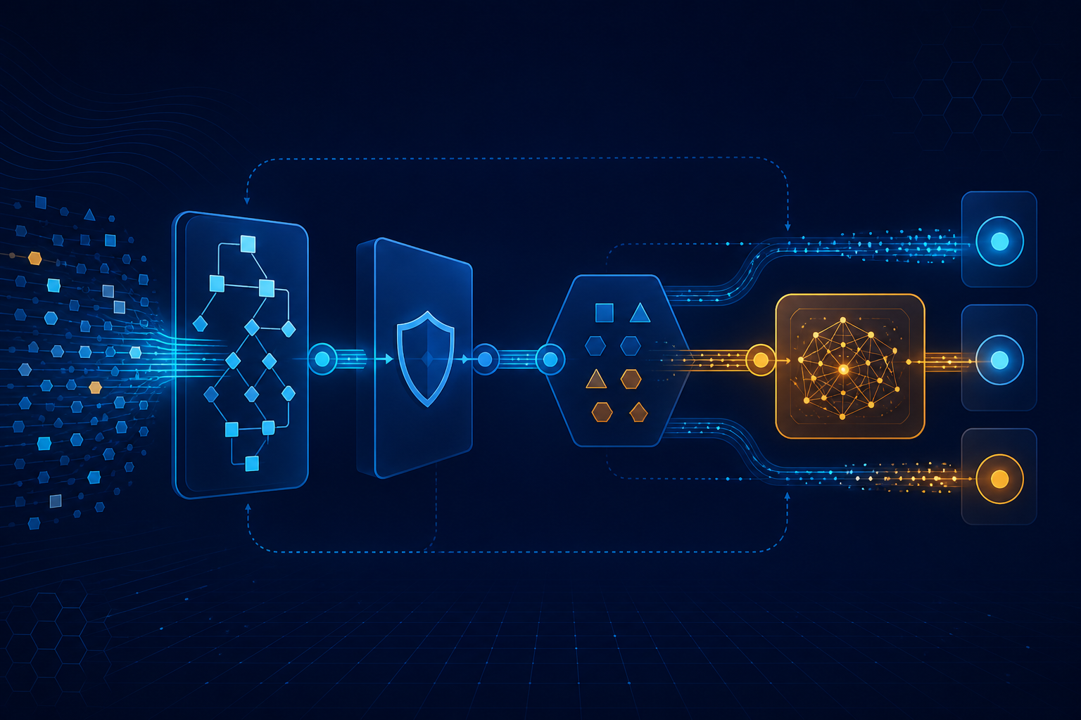 Why Rule-Based AI Still Wins: Building Reliable Enterprise Systems Without Calling an LLM for Everything engineering illustration